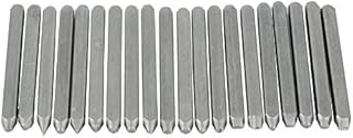 Alucy Carbon Steel Punch, Pattern Punch Metal Stamp Punch Carbon Steel Flower Hole Tool Stamp Set Punch Set Punching Tool for Jewelry Specially for Jewelry