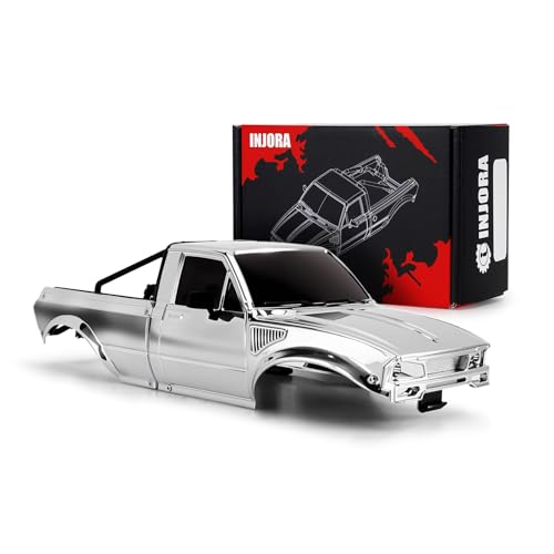 Rack de Chargement IR60 INJORA Chrome : Style et Robustesse pour TRX4M