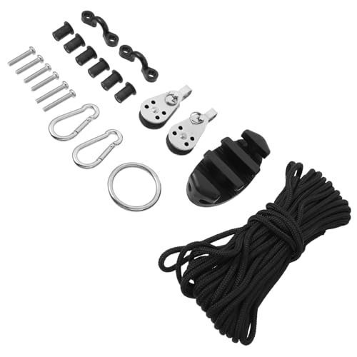 Ancrage de kayak instable ? Solution kit poulie nylon et taquet