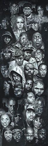 HipHop 12"x36" Art Print Poster