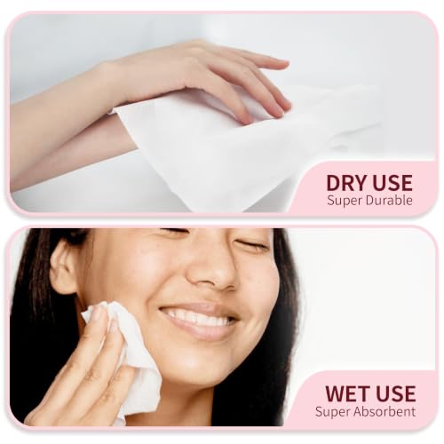 Image of Disposable Face Towels for All Skin, 240 Count (Pack of 3)