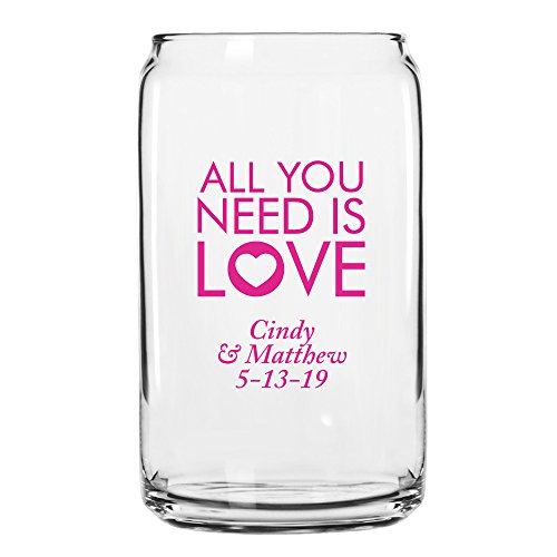 Vaso personalizado cerveza impreso fucsia 144 pack