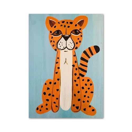 Toile Panda LEMST 30x40 : Douceur et Harmonie pour Votre Nid
