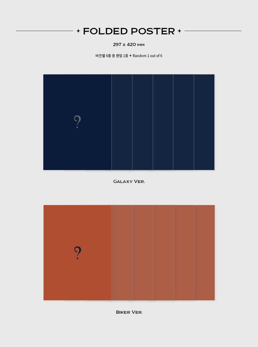 Genie Music Everglow - Return of The Girl [Biker ver.] (3rd Mini Album) Album+Pre Order Limited Folded Poster+CultureKorean Gift(Decorative Stickers, Photocards)