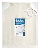 Kitchen Craft Rubber, Alfombrilla escurridora para fregadero, 51 x 41 cm, Beige
