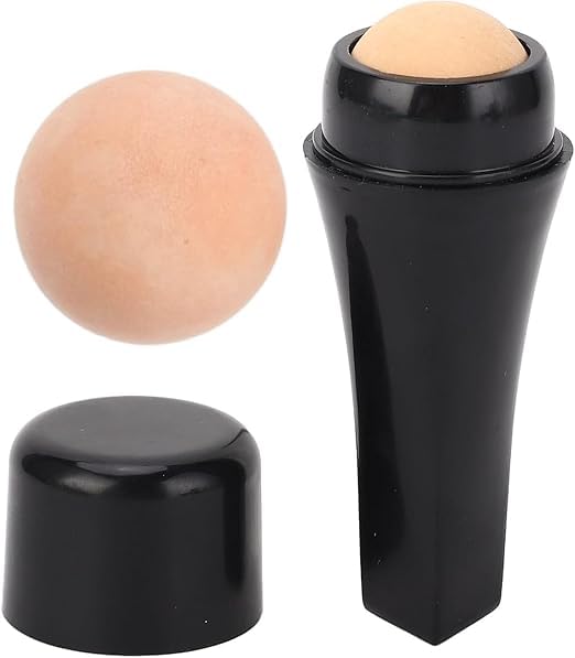 EVANG Face Oil Absorbing Roller for Oily Skin with 2 Extra Volcanic Stones – Reusable Oil Control Roller, Portable Shine Remover, Makeup Blotting Roller, Mattifying Facial Skincare Tool for Women | Stainless Steel & reuseble-image-42