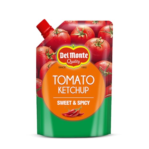 Image of Del Monte Tomato Ketchup - Sweet and Spicy, 850 g | No MSG |100% vegan | Tomato Sauce