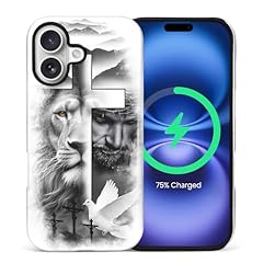 Lion Cross Jesus Christ Dove-Glossy