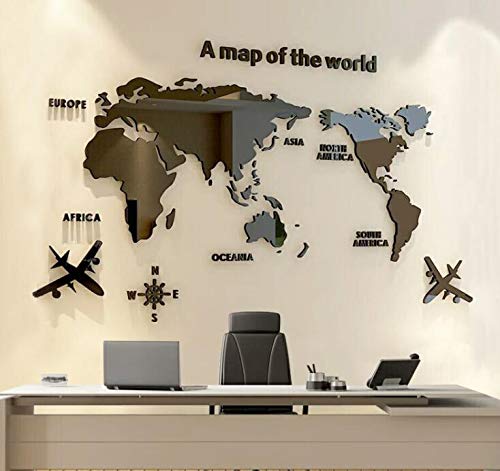 Marbeine - Adesivo da parete in acrilico 3D