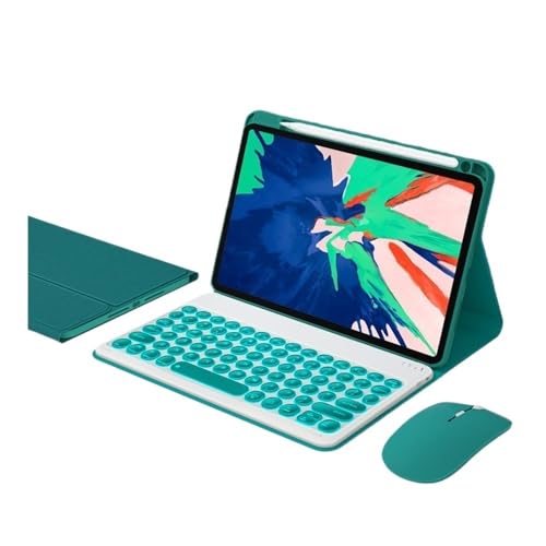 Teclado retroiluminado QWERTY y funda con ratón para tableta Honor X8A de 11 pulgadas