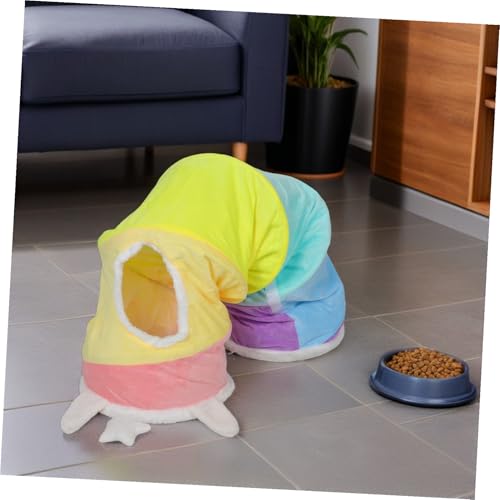 Cat Tunnel Juguete de Persecución para Gatos Interactivo Plegable 6