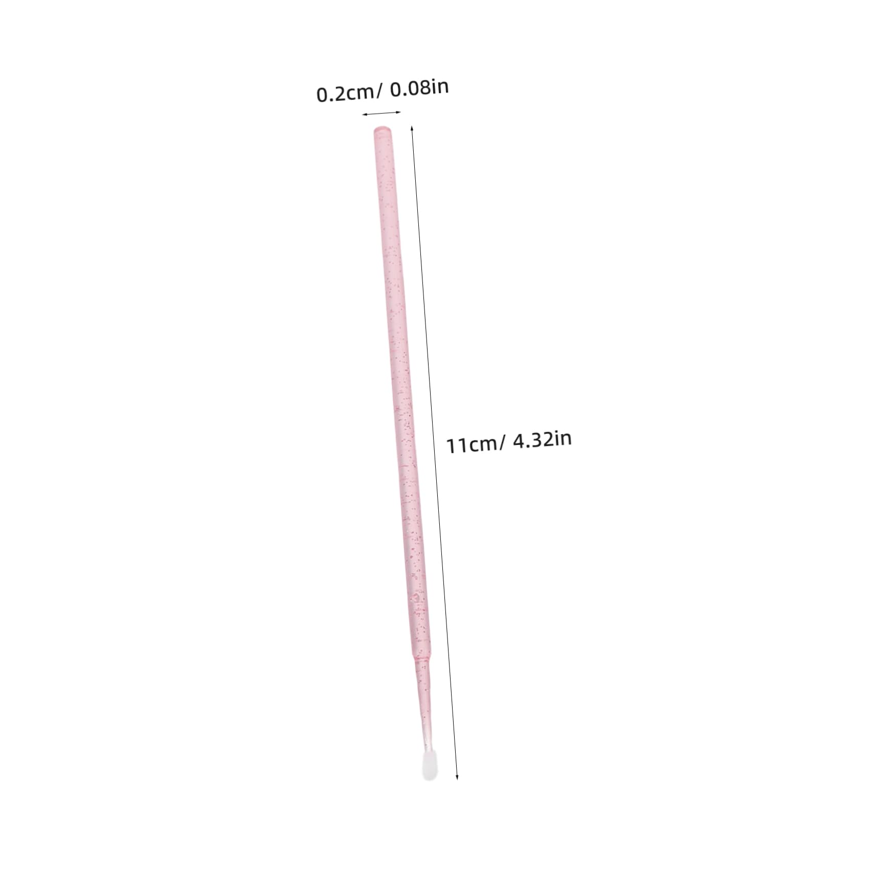 FOMIYES 100pcs Micro Swabs For Eyelash Extensions Cosmetic Cotton Swabs For Makeup Mini Cotton Swabs For Eyelashes Disposable Beauty Supplies