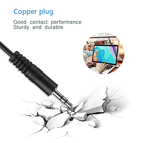 Cable de Audio Jack 3.5mm Macho a Macho 30m miniatura 3