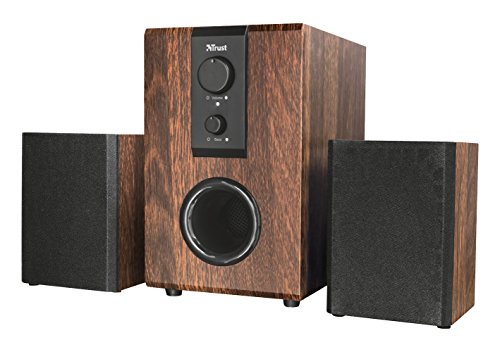 Preisvergleich Produktbild Trust Silva 2.1-Lautsprecherset (32 Watt) braun