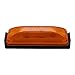 USA Made - TecNiq Amber LED Clearance Side Marker Light 1x4 Camper /Trailer Truck (with Black Bracket)