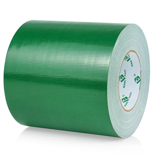 Ruban adhésif en tissu vert 150mm pour réparer et sceller vos boîtes humides sans déchirure