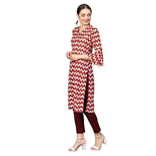 Image of Jaipur Kurti Women's Silk Straight Kurta
