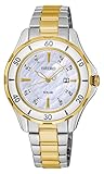 [セイコー] SEIKO 腕時計 Seiko Women's 'DIAMOND SOLAR' Quartz Stainless Steel Casual Watch, Color:Two Tone 日本製クォーツ SUT338 レディース 【並行輸入品】