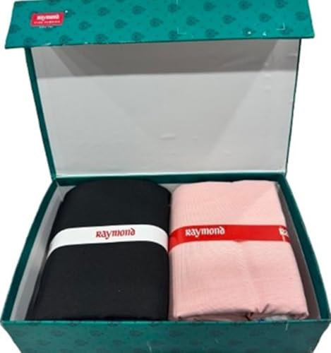 Image of Raymond Men's Premium Shirt & Trouser Fabric Combo | Unstitched Cotton Blend | Formal & Office Wear Fabric Set