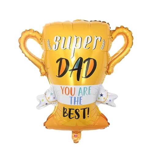 Hjvvr Fathers Day Foil Balloons 1pc 26inch Dad Balloon Happy Fathers Day Decoration