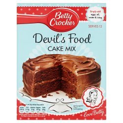 Bettycrocker Devil Cake Mix 500 g x 6