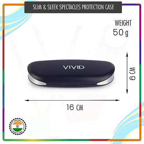 Image of Unisex Lightweight Specs Self Button Eyewear Dabbi Abs Hard Case Cover