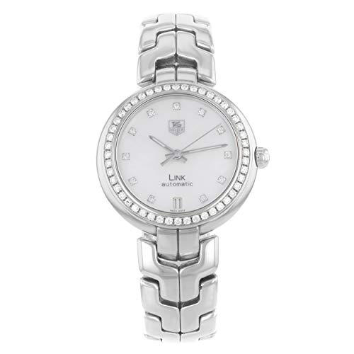 Tag Heuer Link Automatic Movement Mother Of Pearl Dial Ladies Watch WAT2314.BA0956