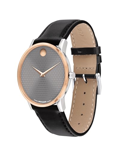 Movado Museum Men's Watch - Swiss Quartz, Stainless Steel Bracelet - Classic, Modern Luxury Fashion Timepiece for Him - 42mm2