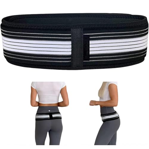 Ruayia Orthogürtel Beckengurt Ortho Gürtel Ischias Rückenkomfort Ischias Gürtels Ortho Gürtel Beschwerdelos Rutschfester Verstellbarer für Becken Taille Rücken und Bauch (110CM)