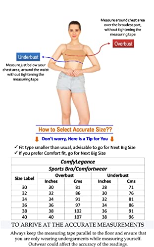 Image of Sports Premium Dual Layered Bra for Girls and Women