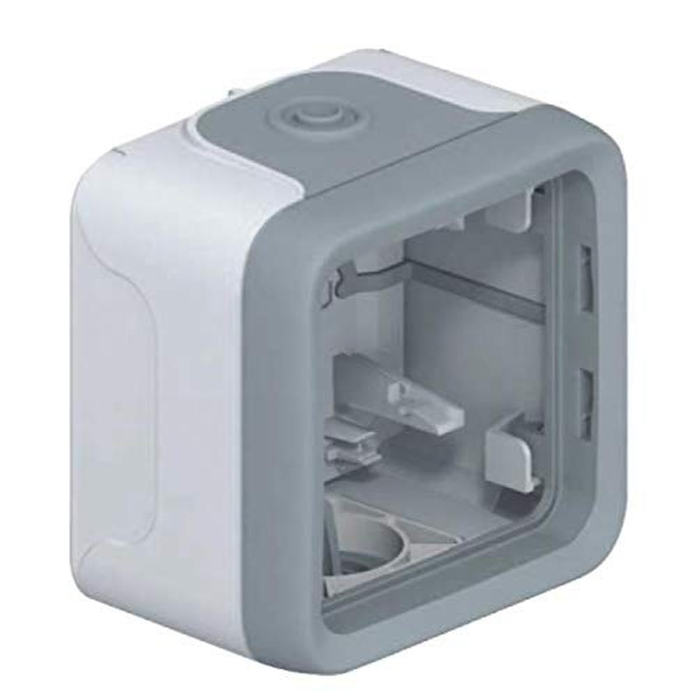 Lot De 2 Interrupteurs Va-et-vient étanches Plexo Legrand - Référence 69513 - Couleur Gris - Composables Avec Voyant - Neufs Sous Blister