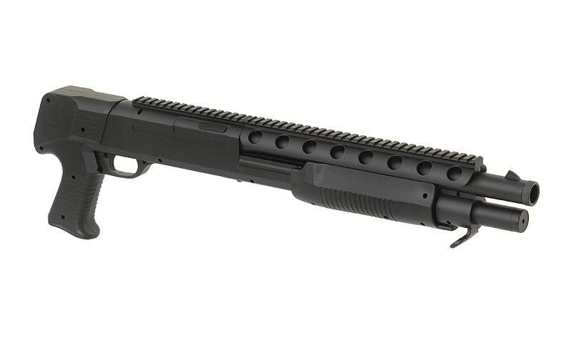 2EAGLE Fucile a Pompa Softair - M309 a Molla/plastica ad Alta Resistenza/Ricarica Manuale (0,5 Joule)