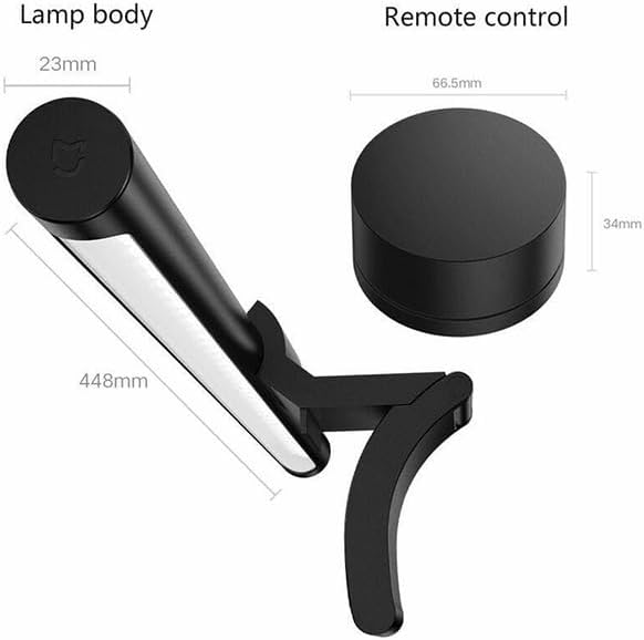 Xiaomi Mi Computer Monitor Light Bar - Easy Installation, Extra Computer Lighting w/o Taking Desktop Space, w/Wireless Remote Control Adjusting Lights Easily - 8