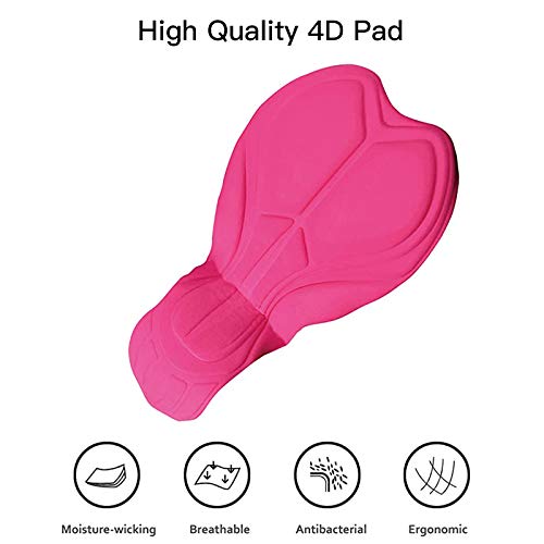 NOOYME Cycling Shorts for Women 4D Padded Cycle Shorts Women Quick Dry Bike Shorts Women Ladies Cycling Shorts… - Image 5