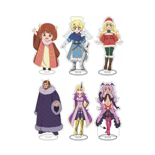 魔王の娘は優しすぎる ドゥ グッズ アクリルスタンド 16cm 札を立てる コスプレ道具 小物 置物 おしゃれ 可愛い アニメ ジャヒー アーリマン 展示用 観賞用 コレクションし 記念品 贈り物 プレゼント 非公式 (16cm,01) [並行輸入品]