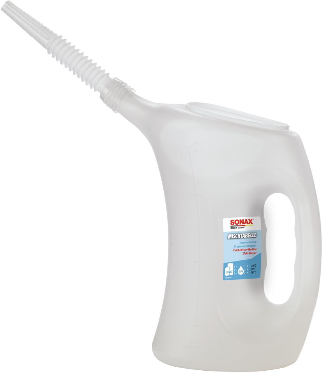 Pressol Industrial Measuring Jug / Oil Can with Flexible Pipe 2 Litres
