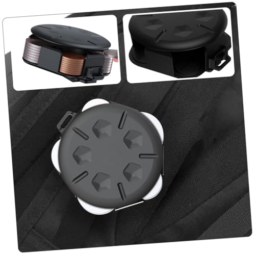 Estuche portátil para monedas para coleccionistas negro miniatura 4