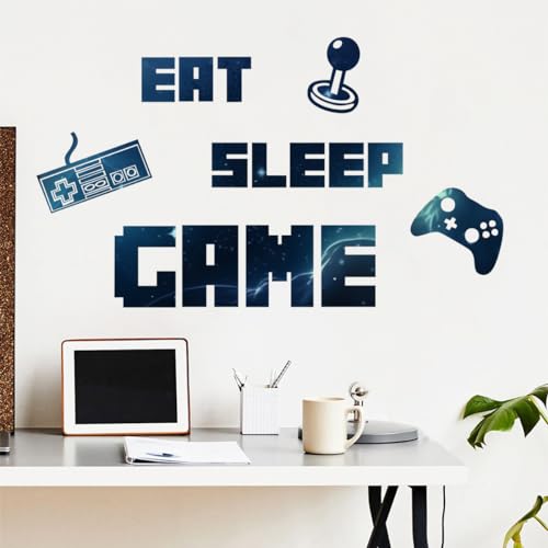Vinilo decorativo para pared gamer 30x90 cm miniatura 5