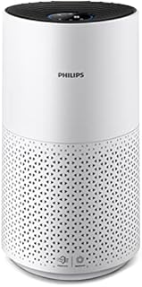 Philips Domestic Appliances Air Purifier Smart 1000i Series-Purifies rooms up to 78 m²-Removes 99.97% of Pollen, Dust Wi-Fi Connectivity-Ultra-quiet and Low energy consumption  AC1715/30, White