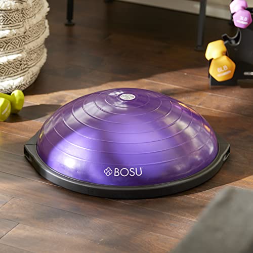 Bosu Pro Balance Trainer Stability Ball Balance Board For Gym Exercise, Workout, Yoga, Pilates With Manual And Workout Downloads, 26 Inch Diameter #TOP6
