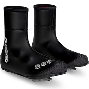 GripGrab Cubrezapatillas Ciclismo Arctic X Invierno Térmicos Carretera Cortavientos Neopreno Impermeable con Forro Cubrebotas, Adultos Unisex,