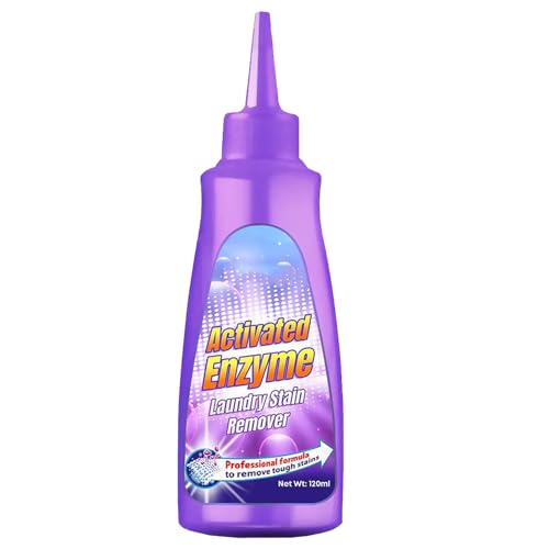 KOAHDE Stubborn Stain Cleaner Oil Remover,Enzyme White Clothes Detergent,Active Enzyme Laundry Detergent,Active Enzyme White Shirt Guardian,Clothes Oil Stain Remover Liquid,Active Enzyme Laundry