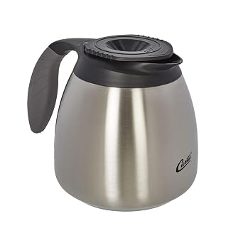 Wilbur Curtis Thermal Dispenser Seamless Pourpot, 64 Oz, Ss Exterior/Liner, Brew-Thru Lid - Commercial Airpot Pourpot Beverage Dispenser - CLXP6401S100 Each
