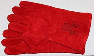 Langley Woodburning Glove Welding Gauntlet BBQ Pet Handling Colour (Gold)