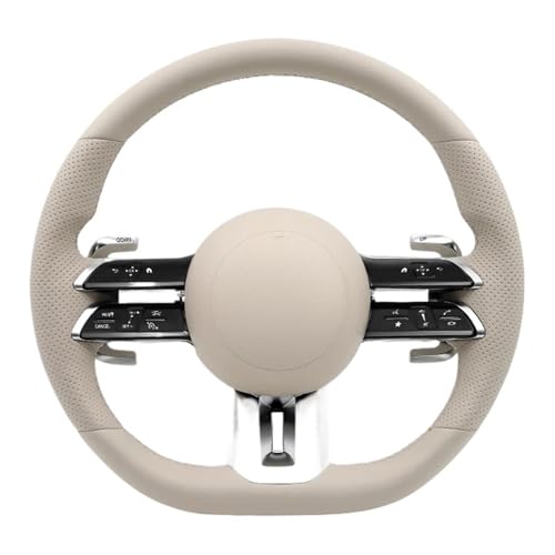 Black Steering Wheel For Mercedes Benz AMG A B C E S G Class GT A35 A45 A63 C63 W190 C190 W205 G500 Sl63 Cla45 W213 W222 GLE GLC(C)