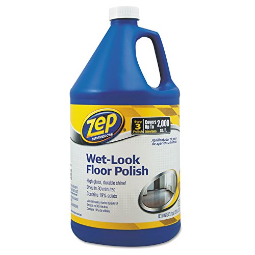 Zep Wet-Look Floor Polish - 1 Gallon ZUWLFF128 - Long Lastin...