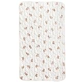 プッパプーポ [防水] 汗取り ベビー 敷きパッド [1枚2役] 綿100% [天竺ニット] [パイル]02クマレギュラー