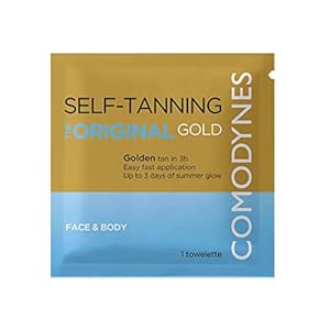 Comodynes Selbstbräuner-Tücher – Natural (Verpackung kann variieren) ,1 er Pack ( 8 Stück)