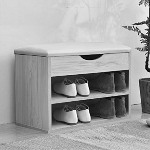 Étagères à chaussures banc d'entrée et rangement pour petit espace - 5