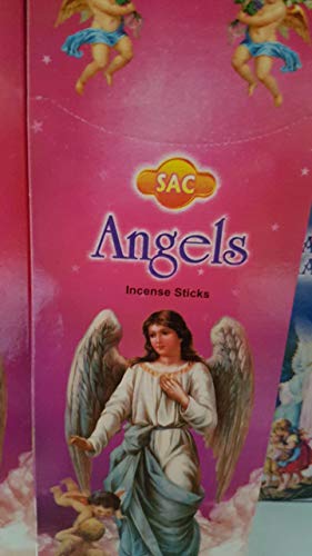 Qaromas wierookstokjes, engelzakjes, 6 x 20 stuks